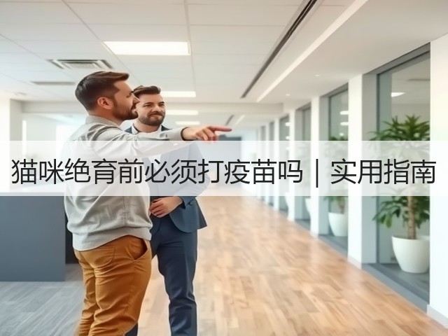猫咪绝育前必须打疫苗吗|实用指南(图1) 猫咪绝育前必须打疫苗吗|实用指南(图1)