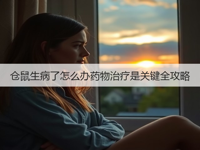 仓鼠生病了怎么办药物治疗是关键全攻略(图3) 仓鼠生病了怎么办药物治疗是关键全攻略(图3)