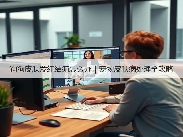 狗狗皮肤发红结痂怎么办｜宠物皮肤病处理全攻略(图2)