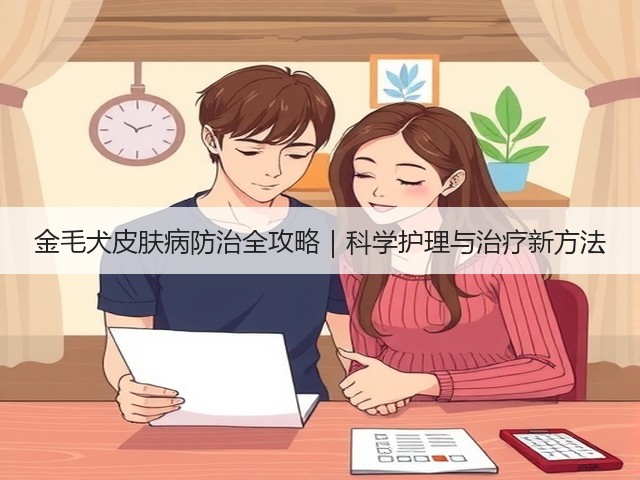 金毛犬皮肤病防治全攻略|科学护理与治疗新方法(图1) 金毛犬皮肤病防治全攻略|科学护理与治疗新方法(图1)