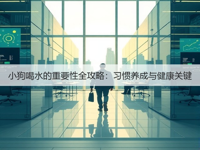 小狗喝水的重要性全攻略：习惯养成与健康关键(图1)