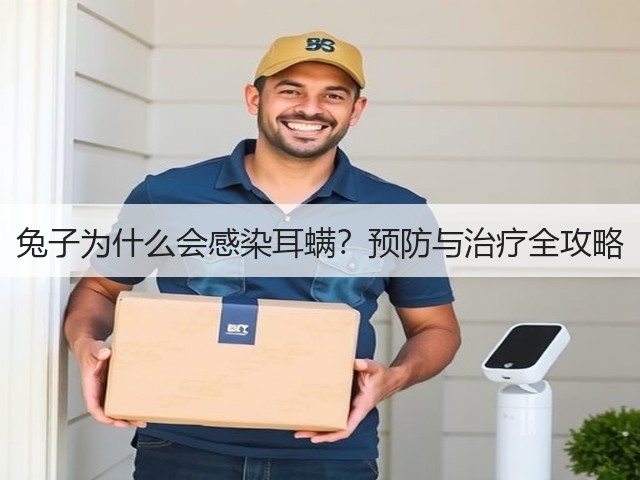 兔子为什么会感染耳螨?预防与治疗全攻略(图2) 兔子为什么会感染耳螨?预防与治疗全攻略(图2)