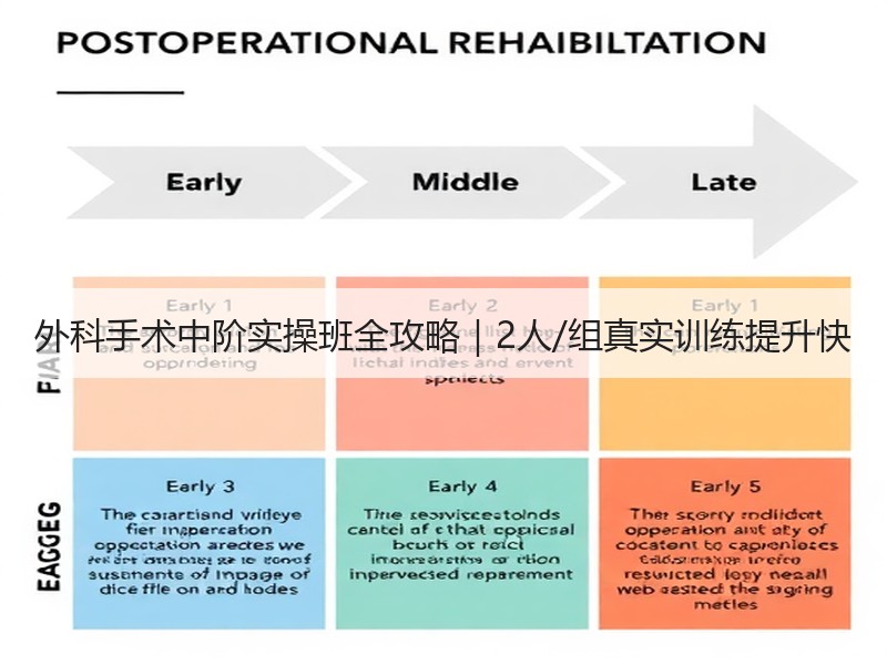 外科手术中阶实操班全攻略｜2人/组真实训练提升快