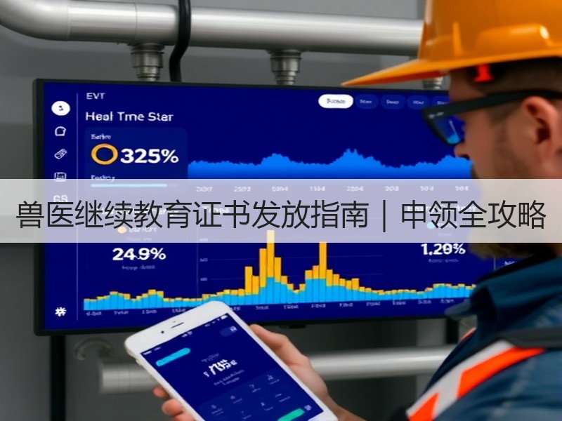 兽医继续教育证书发放指南｜申领全攻略