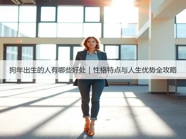 狗年出生的人有哪些好处|性格特点与人生优势全攻略(图1) 狗年出生的人有哪些好处|性格特点与人生优势全攻略(图1)