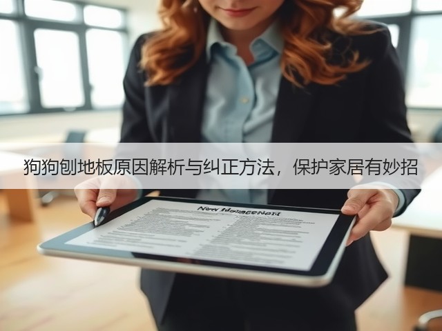 狗狗刨地板原因解析与纠正方法,保护家居有妙招(图2) 狗狗刨地板原因解析与纠正方法,保护家居有妙招(图2)