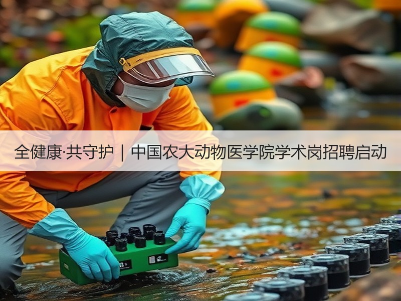 全健康·共守护｜中国农大动物医学院学术岗招聘启动