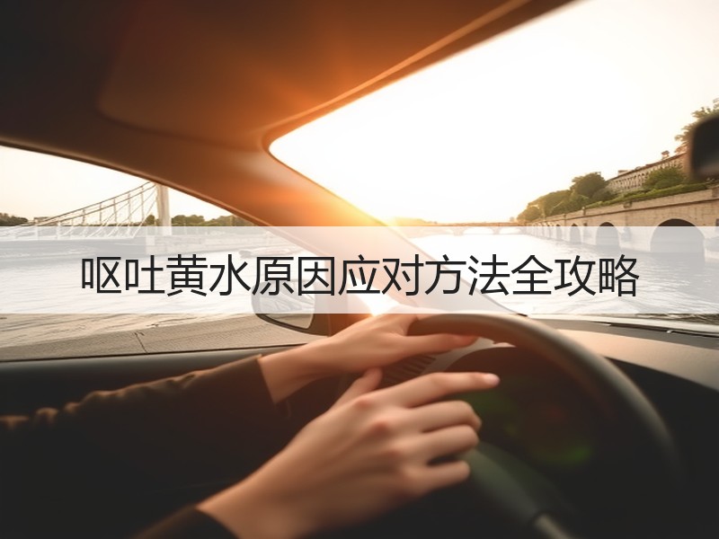 呕吐黄水原因应对方法全攻略