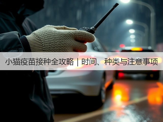 小猫疫苗接种全攻略|时间、种类与注意事项(图2) 小猫疫苗接种全攻略|时间、种类与注意事项(图2)