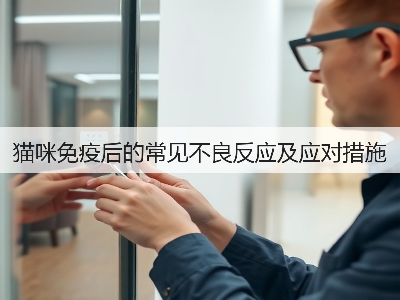 猫咪免疫后的常见不良反应及应对措施