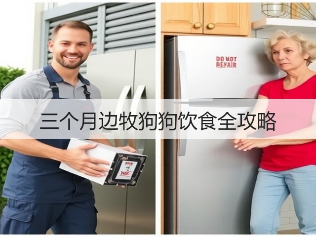 三个月边牧狗狗饮食全攻略(图1) 三个月边牧狗狗饮食全攻略(图1)