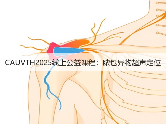 CAUVTH2025线上公益课程:脓包异物超声定位(图1) CAUVTH2025线上公益课程:脓包异物超声定位(图1)