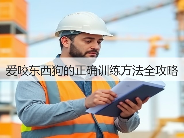 爱咬东西狗的正确训练方法全攻略(图3) 爱咬东西狗的正确训练方法全攻略(图3)