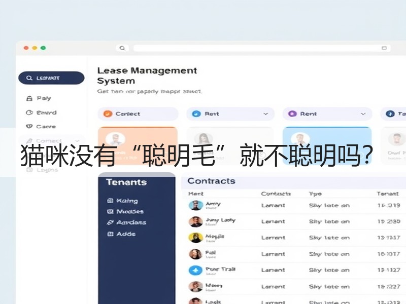 猫咪没有“聪明毛”就不聪明吗？