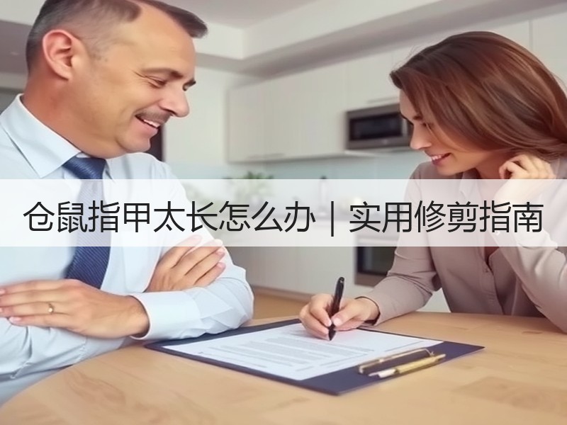 仓鼠指甲太长怎么办｜实用修剪指南