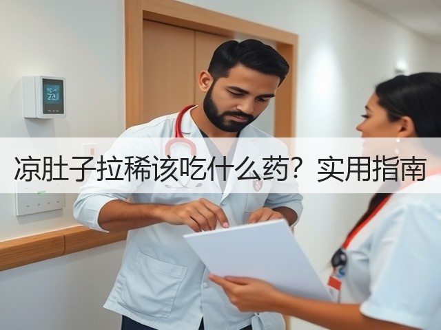 凉肚子拉稀该吃什么药？实用指南(图1)