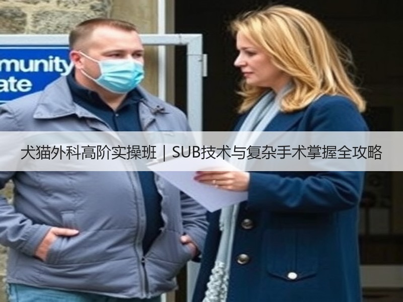 犬猫外科高阶实操班｜SUB技术与复杂手术掌握全攻略