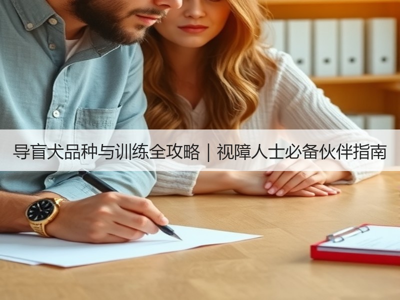 导盲犬品种与训练全攻略｜视障人士必备伙伴指南