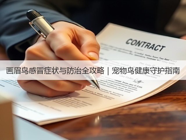 画眉鸟感冒症状与防治全攻略|宠物鸟健康守护指南(图3) 画眉鸟感冒症状与防治全攻略|宠物鸟健康守护指南(图3)