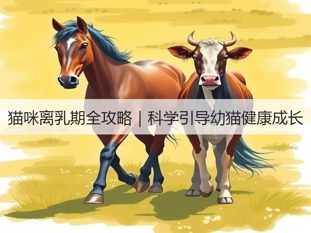 猫咪离乳期全攻略|科学引导幼猫健康成长(图3) 猫咪离乳期全攻略|科学引导幼猫健康成长(图3)