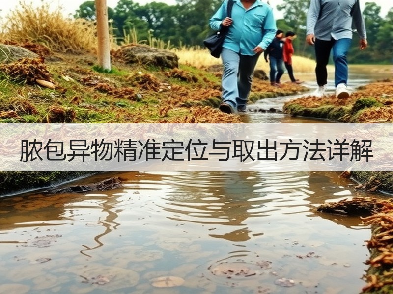 脓包异物精准定位与取出方法详解