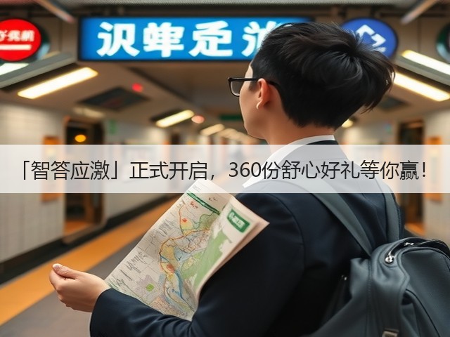 「智答应激」正式开启，360份舒心好礼等你赢！(图3)