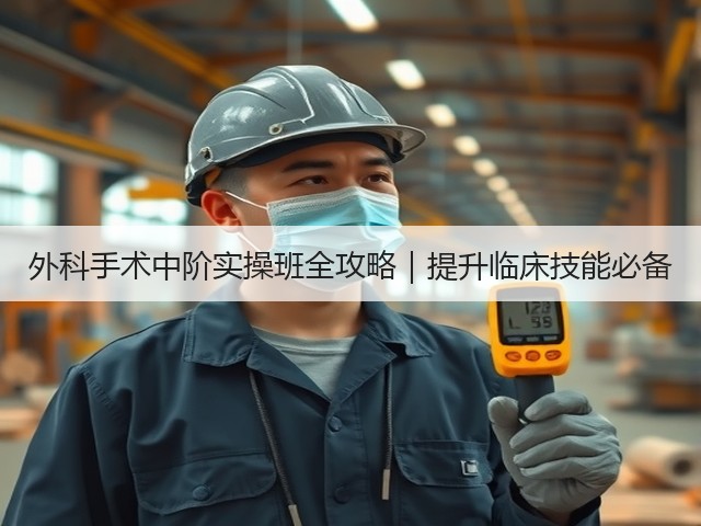 外科手术中阶实操班全攻略|提升临床技能必备(图1) 外科手术中阶实操班全攻略|提升临床技能必备(图1)