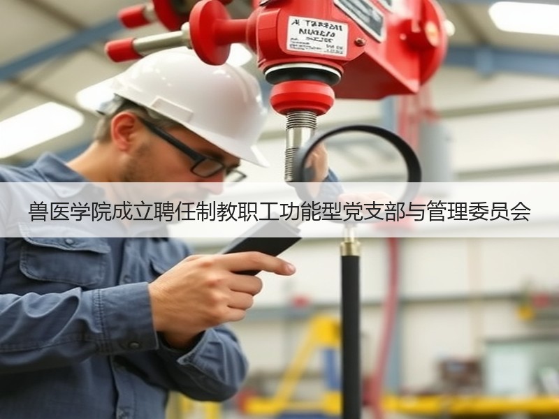 兽医学院成立聘任制教职工功能型党支部与管理委员会