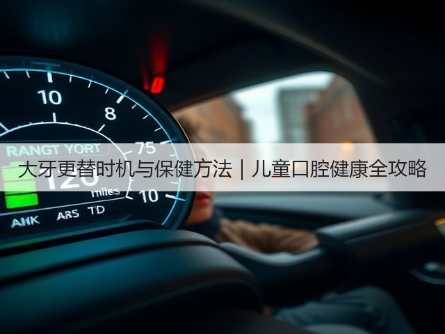 大牙更替时机与保健方法|儿童口腔健康全攻略(图3) 大牙更替时机与保健方法|儿童口腔健康全攻略(图3)