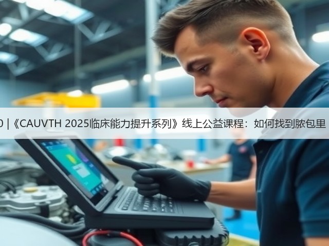 12月30日19:00 |《CAUVTH 2025临床能力提升系列》线上公益课程:如何找到脓包里“飞来”的异物(图1) 12月30日19:00 |《CAUVTH 2025临床能力提升系列》线上公益课程:如何找到脓包里“飞来”的异物(图1)