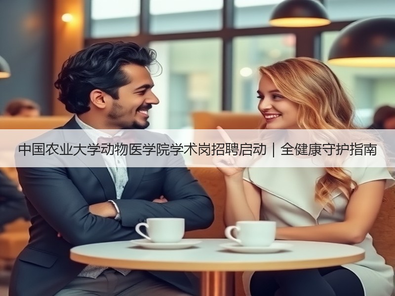 中国农业大学动物医学院学术岗招聘启动｜全健康守护指南