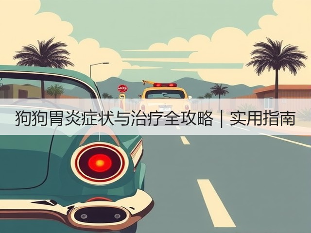 狗狗胃炎症状与治疗全攻略|实用指南(图3) 狗狗胃炎症状与治疗全攻略|实用指南(图3)