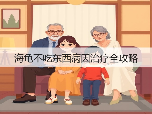 海龟不吃东西病因治疗全攻略(图1) 海龟不吃东西病因治疗全攻略(图1)