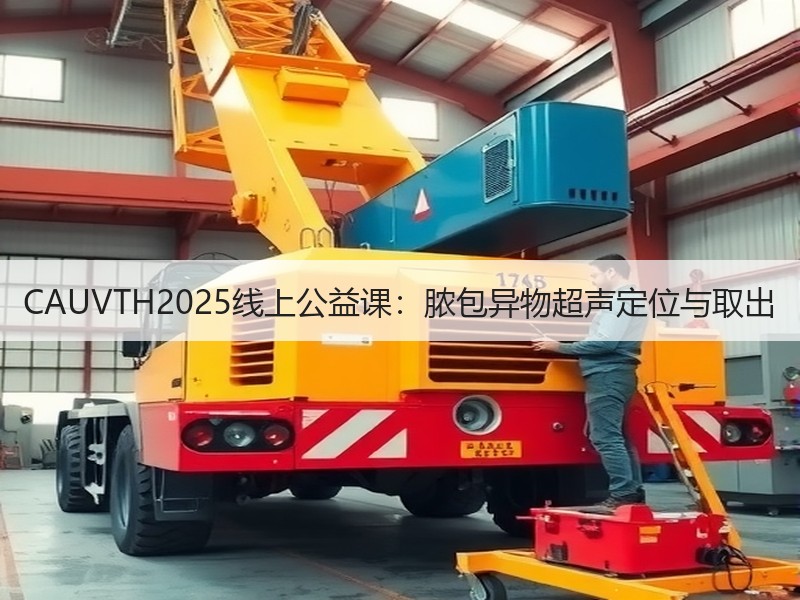 CAUVTH2025线上公益课：脓包异物超声定位与取出