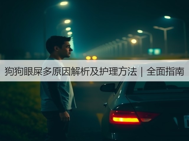 狗狗眼屎多原因解析及护理方法|全面指南(图1) 狗狗眼屎多原因解析及护理方法|全面指南(图1)