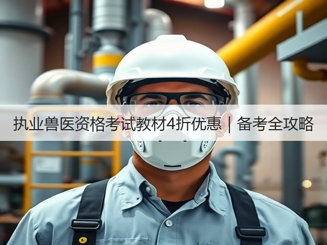 执业兽医资格考试教材4折优惠|备考全攻略(图1) 执业兽医资格考试教材4折优惠|备考全攻略(图1)