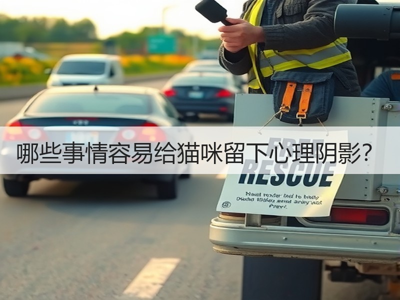 哪些事情容易给猫咪留下心理阴影？