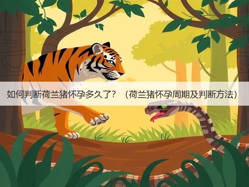 如何判断荷兰猪怀孕多久了？（荷兰猪怀孕周期及判断方法）