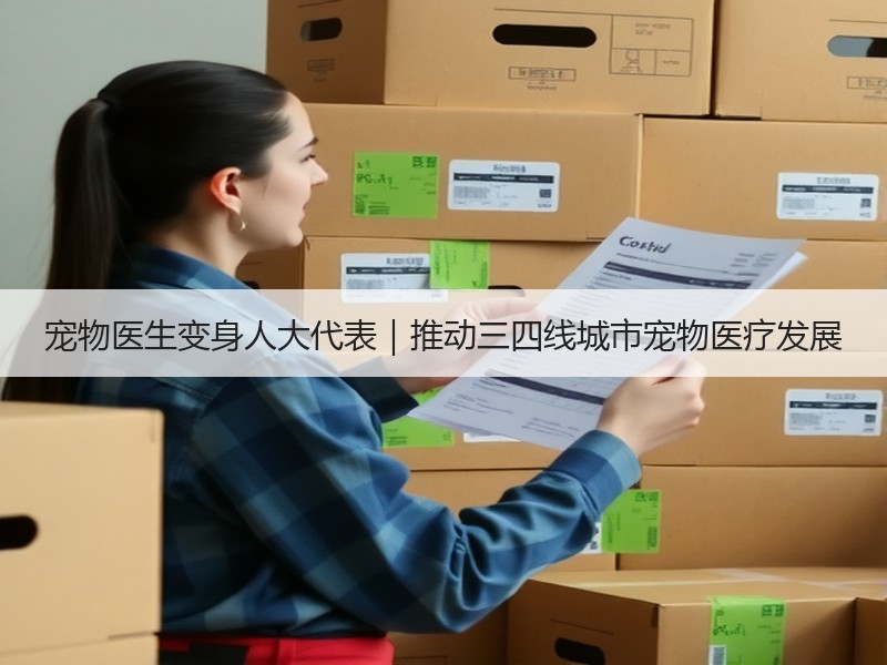 宠物医生变身人大代表｜推动三四线城市宠物医疗发展