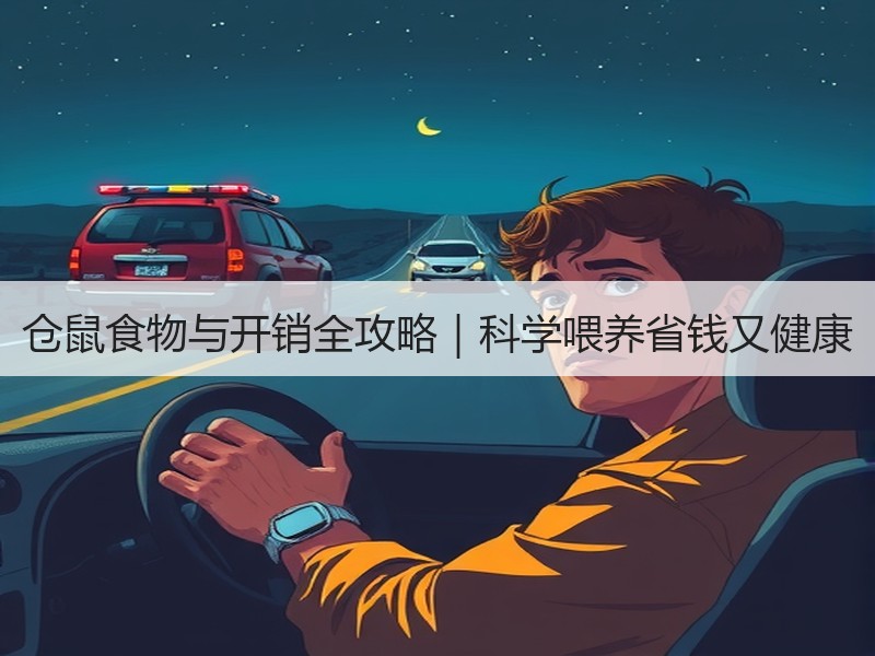 仓鼠食物与开销全攻略｜科学喂养省钱又健康