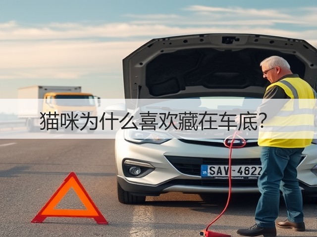 猫咪为什么喜欢藏在车底?(图3) 猫咪为什么喜欢藏在车底?(图3)