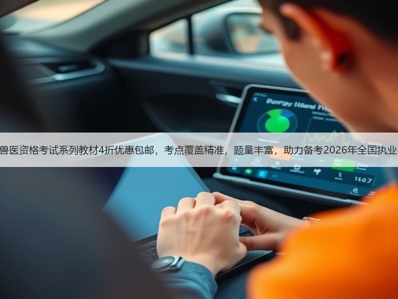 年终福利 | 执业兽医资格考试系列教材4折优惠包邮，考点覆盖精准，题量丰富，助力