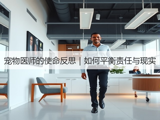 宠物医师的使命反思|如何平衡责任与现实(图2) 宠物医师的使命反思|如何平衡责任与现实(图2)