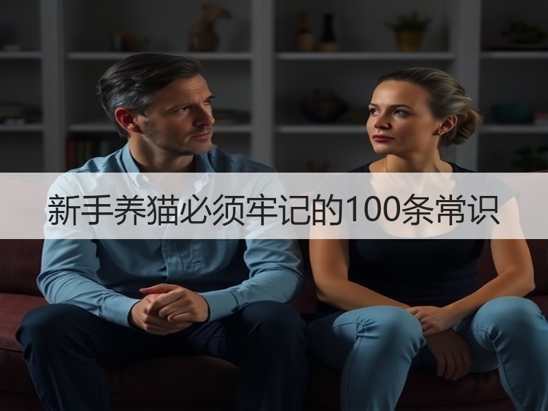 新手养猫必须牢记的100条常识