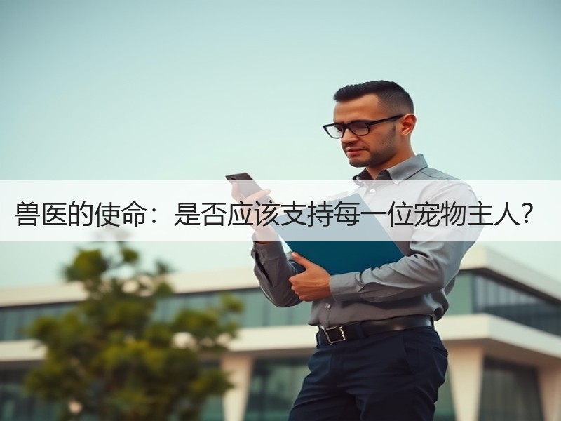 兽医的使命：是否应该支持每一位宠物主人？