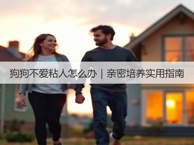 狗狗不爱粘人怎么办｜亲密培养实用指南(图1)