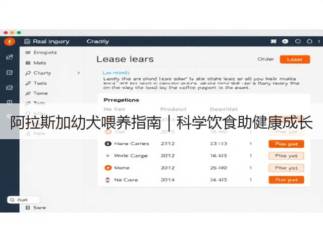 阿拉斯加幼犬喂养指南|科学饮食助健康成长(图1) 阿拉斯加幼犬喂养指南|科学饮食助健康成长(图1)