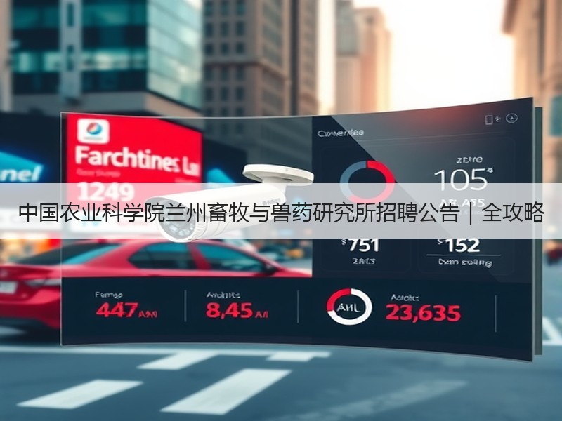 中国农业科学院兰州畜牧与兽药研究所招聘公告｜全攻略