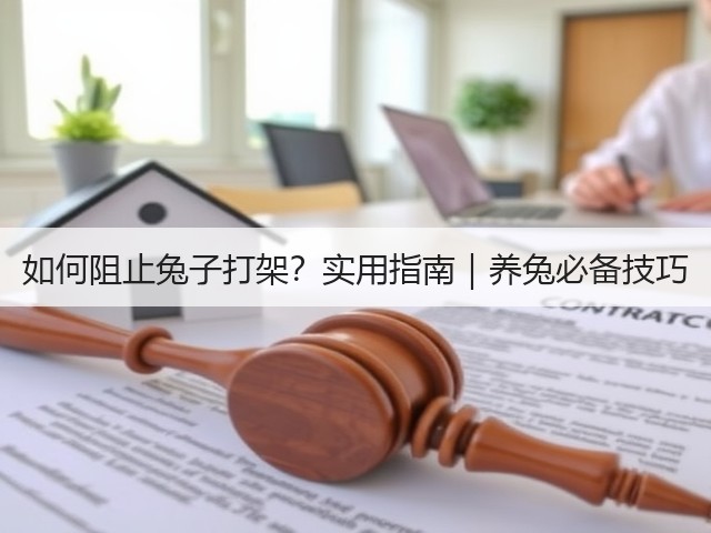 如何阻止兔子打架?实用指南|养兔必备技巧(图2) 如何阻止兔子打架?实用指南|养兔必备技巧(图2)