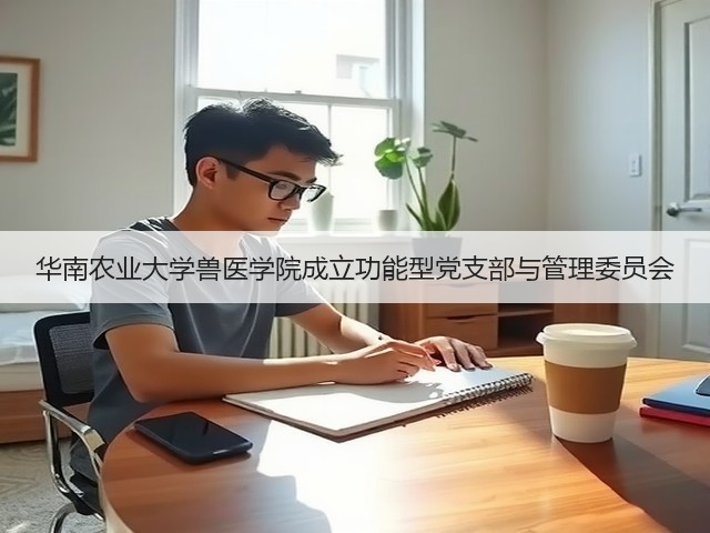 华南农业大学兽医学院成立功能型党支部与管理委员会(图3) 华南农业大学兽医学院成立功能型党支部与管理委员会(图3)